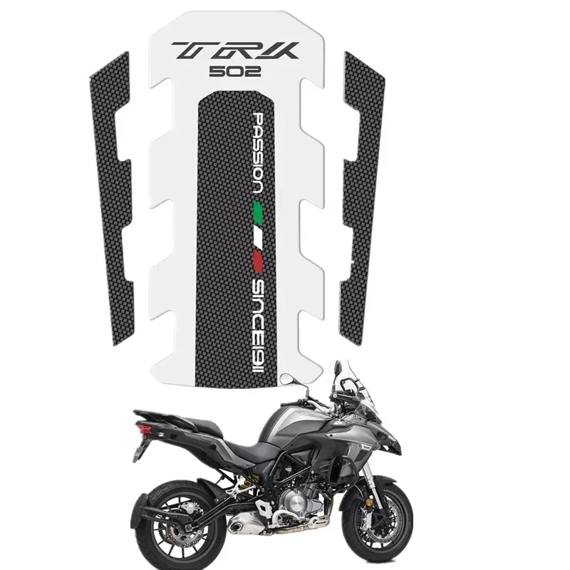 MOTO FOR Benelli TRK 502 TRK502 Motorcycle Tank Pad Protector 3D Gel Sticker Decal - White
MOTO FOR Benelli TRK 502 TRK502 Motorcycle Tank Pad Protector 3D Gel Sticker Decal - White