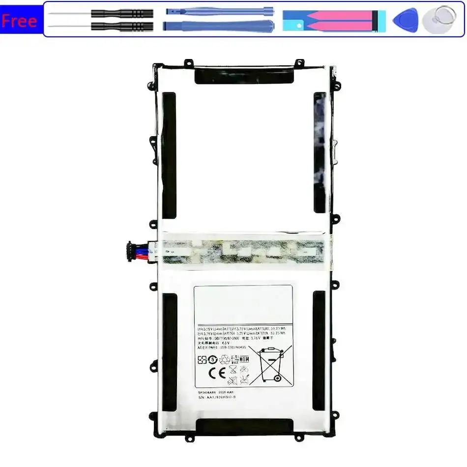 For Samsung Google Nexus 10 GT-P8110 P8110 High Compatibility Tablet Battery SP3496A8H 9000mAh
For Samsung Google Nexus 10 GT-P8110 P8110 High Compatibility Tablet Battery SP3496A8H 9000mAh