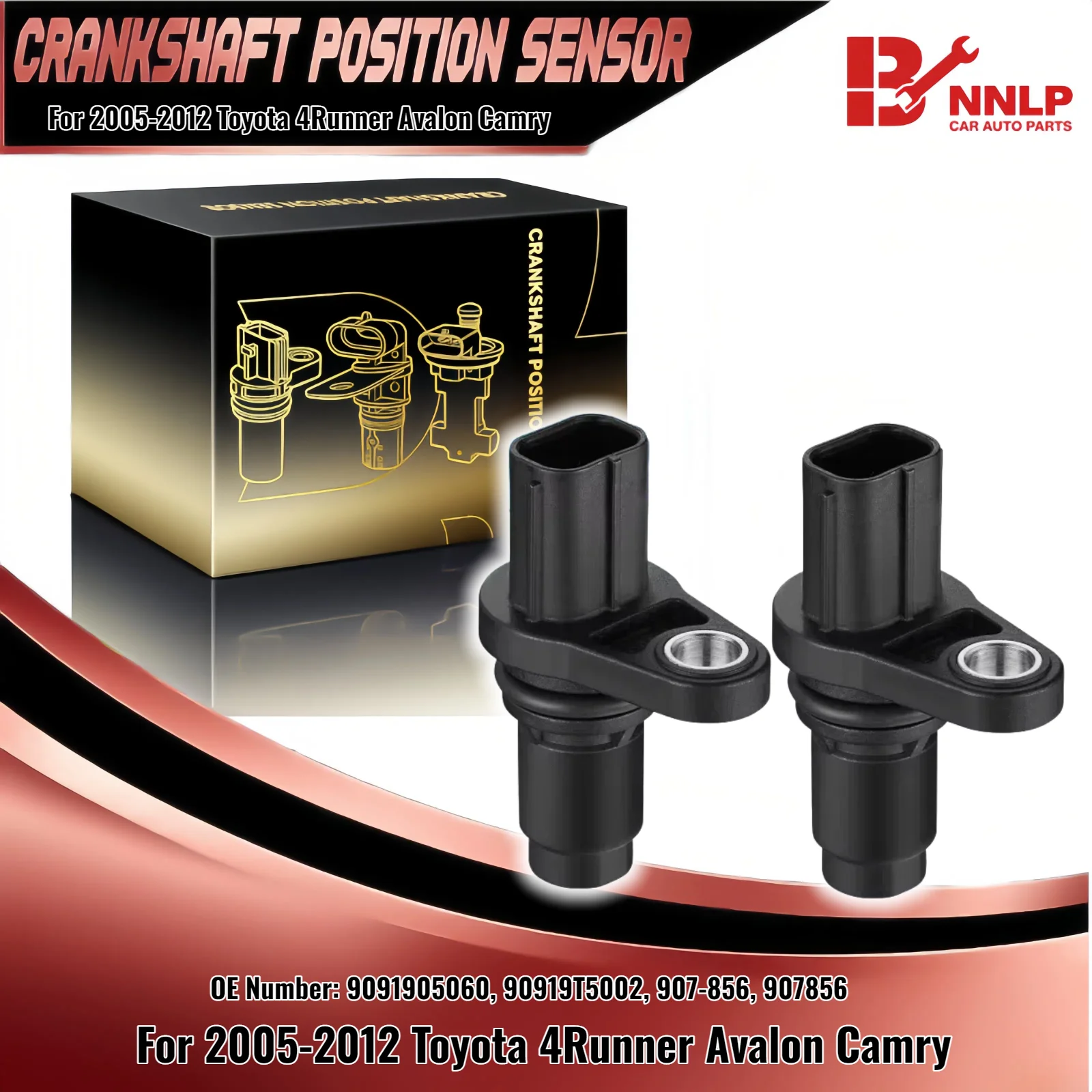 Датчик положения распределительного вала двигателя для 2005-2012 Toyota 4Runner Avalon Camry 9091905060 2CAM0057, 180-0499 90919-05060 
Датчик положения распределительного вала двигателя для 2005-2012 Toyota 4Runner Avalon Camry 9091905060 2CAM0057, 180-0499 90919-05060