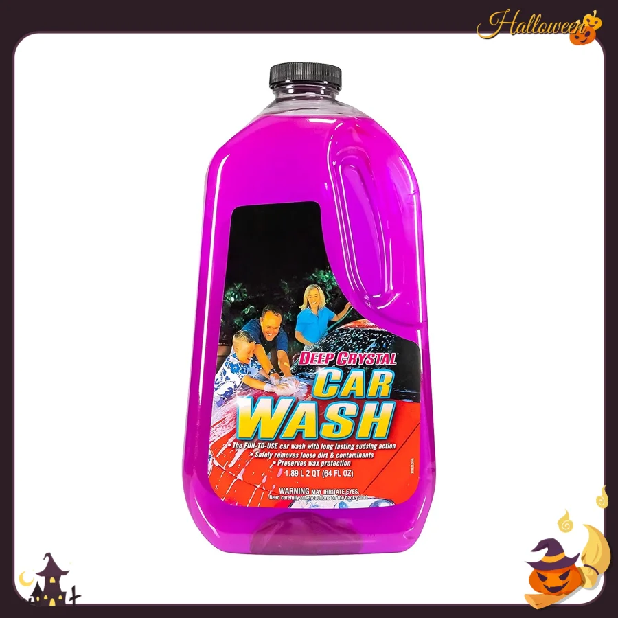 Шампунь для мойки автомобилей Deep Crystal: pH-балансированный, глянцевый, безопасный воск, 64 унции 
Шампунь для мойки автомобилей Deep Crystal: pH-балансированный, глянцевый, безопасный воск, 64 унции
