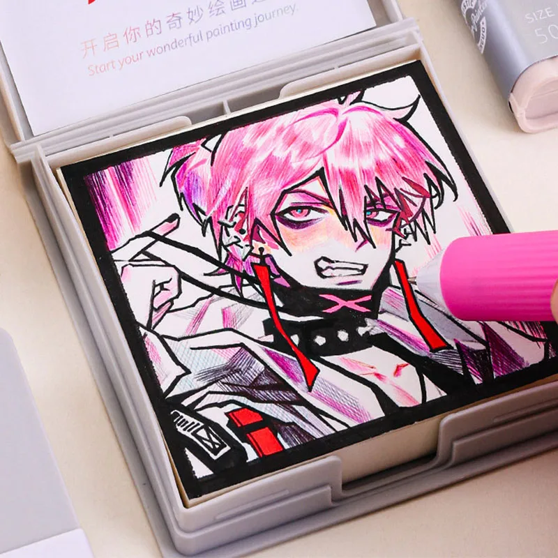 Thickened Kids Art Drawing Paper Book - Boxed Sketchbook for Acrylic Markers Children Painting Art Supplies
Thickened Kids Art Drawing Paper Book - Boxed Sketchbook for Acrylic Markers Children Painting Art Supplies