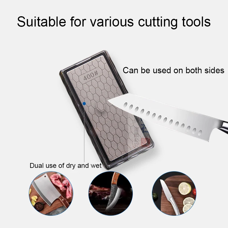 Двустороннее основание, алмазный точильный камень, точильный камень, нож, кухонная зернистость, шлифовальный нож шеф-повара, точилка с зернистостью 400/600/1000/1200
Двустороннее основание, алмазный точильный камень, точильный камень, нож, кухонная зернистость, шлифовальный нож шеф-повара, точилка с зернистостью 400/600/1000/1200