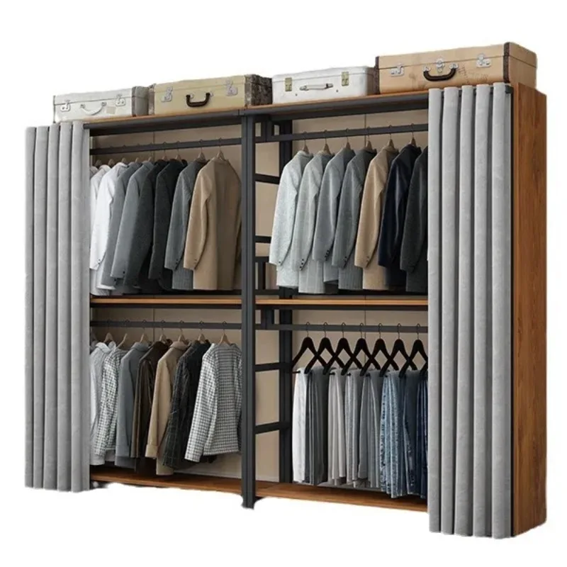 Wardrobe strong and durable wardrobe children's coat rack combination
Wardrobe strong and durable wardrobe children's coat rack combination