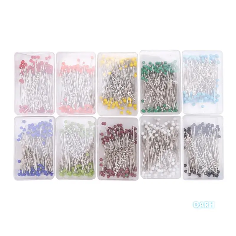 1000 Pieces Sewing Pins 38Mm Glass Ball Head Pins For Dressmaking Jewelry Components Flower Decoration With Transparent Cases, 1
1000 Pieces Sewing Pins 38Mm Glass Ball Head Pins For Dressmaking Jewelry Components Flower Decoration With Transparent Cases, 1