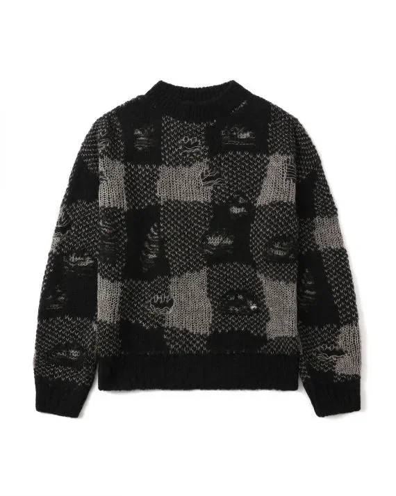 Our Legacy Black Ripped Sweater Crew Neck Black Grey Ripped Dirty Dyed Pullover
Our Legacy Black Ripped Sweater Crew Neck Black Grey Ripped Dirty Dyed Pullover