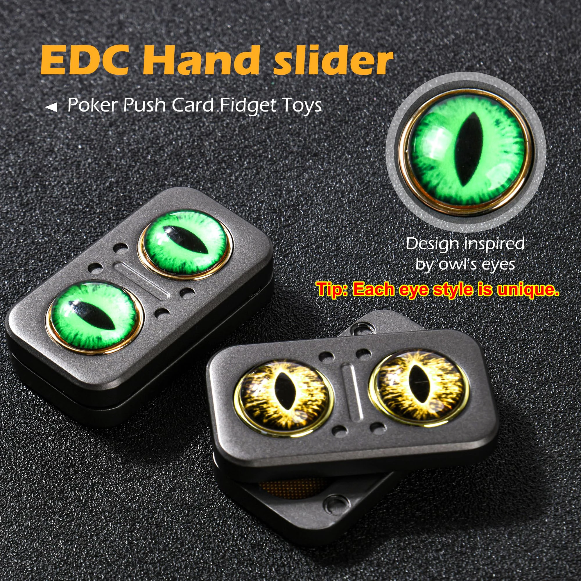 EDC Mechanical Metal Slider Fingertip Push Card Decompression Desktop Toy
EDC Mechanical Metal Slider Fingertip Push Card Decompression Desktop Toy