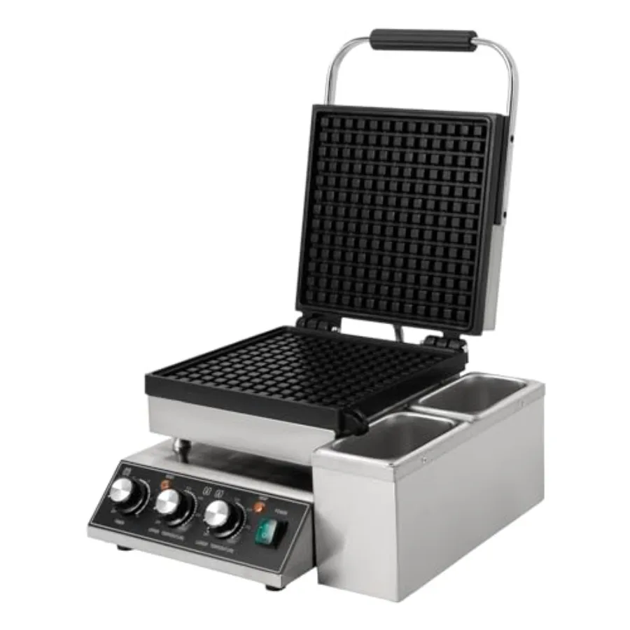 Stainless Steel Waffles Maker for Home and Commercial Use, Non-Stick Electric Pancake Machine in Silver with Even Heat Distribu
Stainless Steel Waffles Maker for Home and Commercial Use, Non-Stick Electric Pancake Machine in Silver with Even Heat Distribu