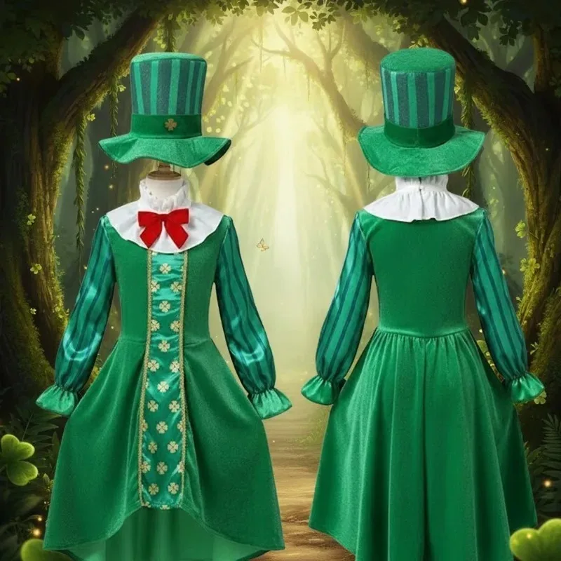 Children's St. Patrick's Day Ethnic Cosplay Costume Style Irish Girl Stage Performance Role-playing Costume
Children's St. Patrick's Day Ethnic Cosplay Costume Style Irish Girl Stage Performance Role-playing Costume