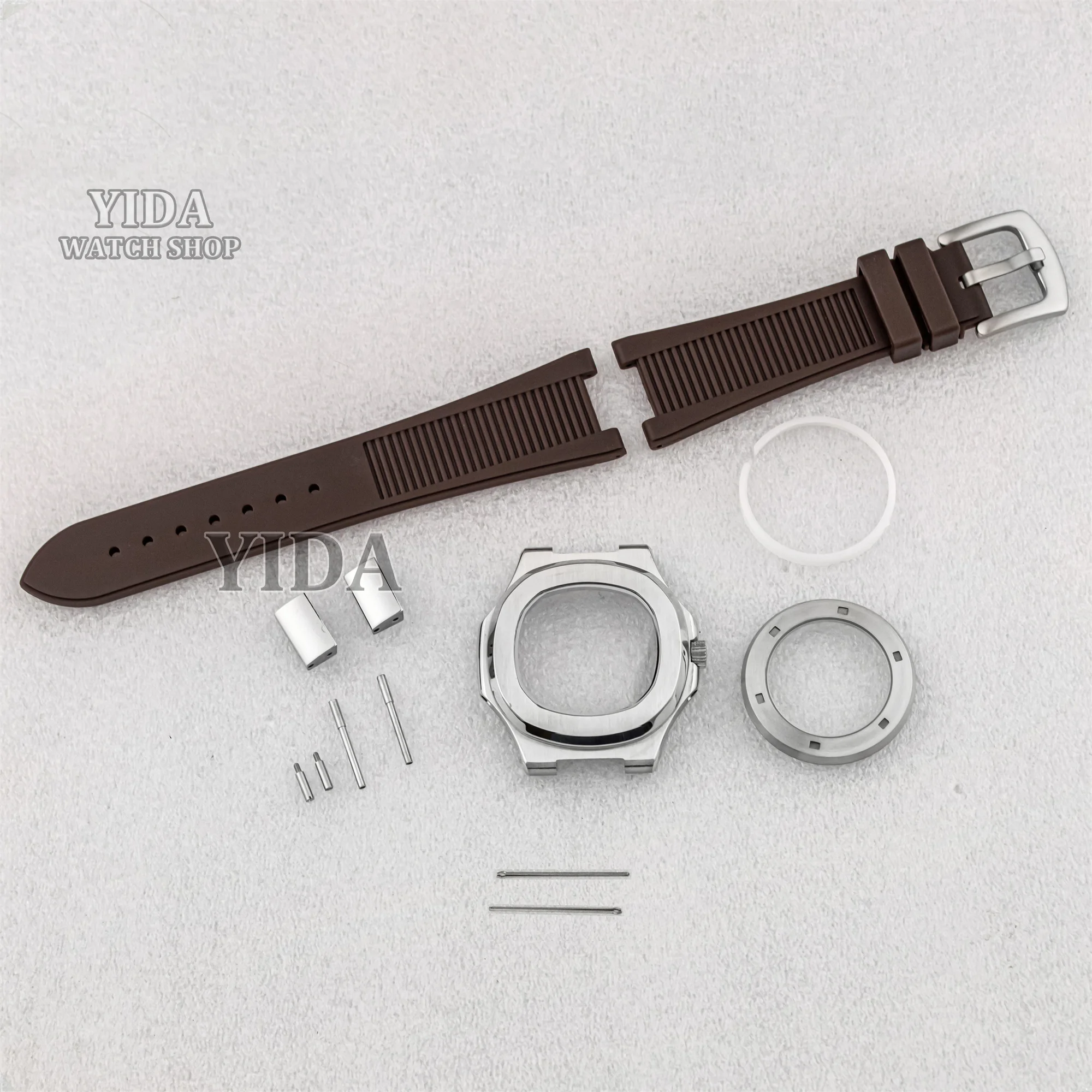 316L Stainless Steel Case Genuine Leather/Rubber Strap Sapphire Glass 41mm Mens Watch Case Band For NH35 Movement Mod Replaments
316L Stainless Steel Case Genuine Leather/Rubber Strap Sapphire Glass 41mm Mens Watch Case Band For NH35 Movement Mod Replaments