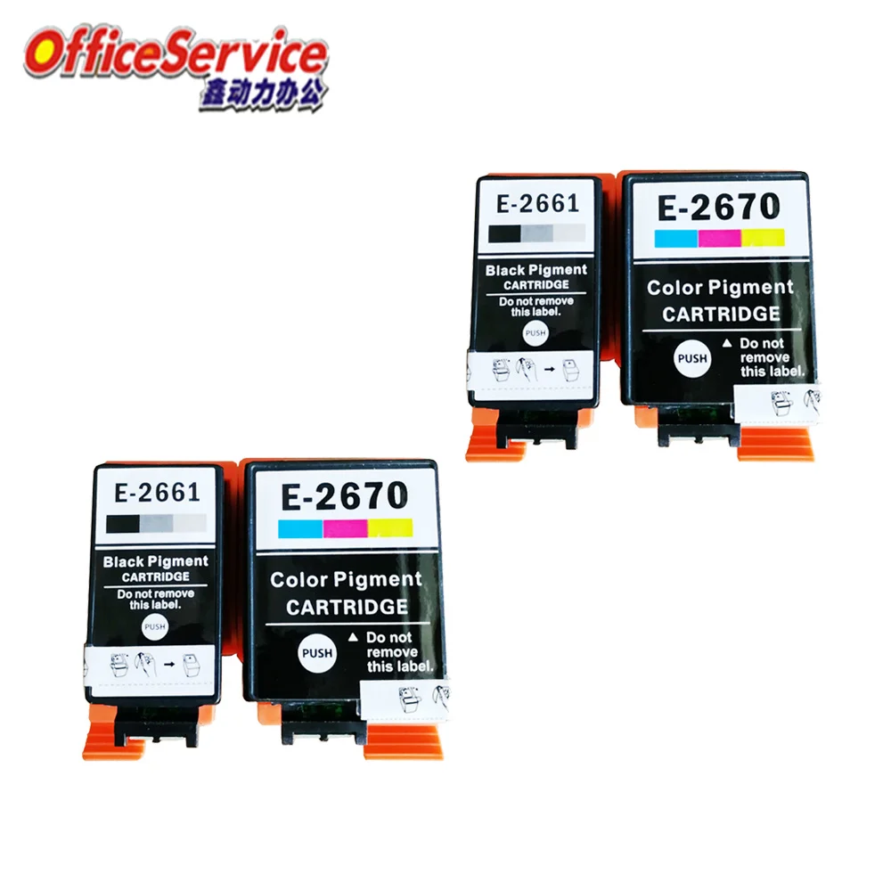 T2661 T2670 Картриджи, совместимые с струйным принтером Epson WorkForce WF-100W WF-100
T2661 T2670 Картриджи, совместимые с струйным принтером Epson WorkForce WF-100W WF-100
