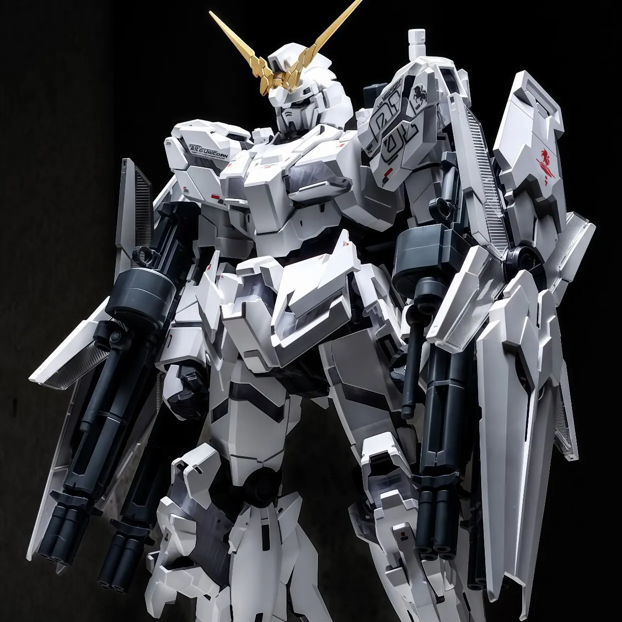 MGEX Full Armor Unicorn Mecha Model Kit 100 Scale With Three Shields Water Decal Action Figure Desktop Decor For Adult Hobbyists
MGEX Full Armor Unicorn Mecha Model Kit 100 Scale With Three Shields Water Decal Action Figure Desktop Decor For Adult Hobbyists