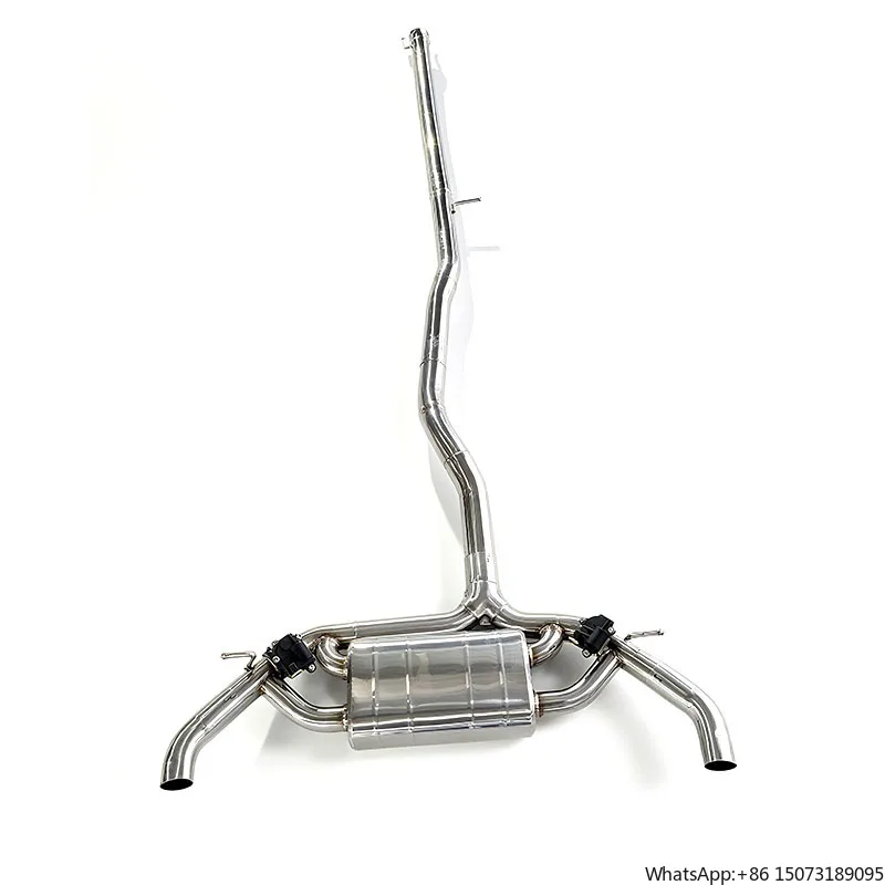 Тюнинг выхлопа Catback для W177 A45/A45 S 2.0T 2019-2024, глушитель Valvetronic из нержавеющей стали, выхлопная система
Тюнинг выхлопа Catback для W177 A45/A45 S 2.0T 2019-2024, глушитель Valvetronic из нержавеющей стали, выхлопная система