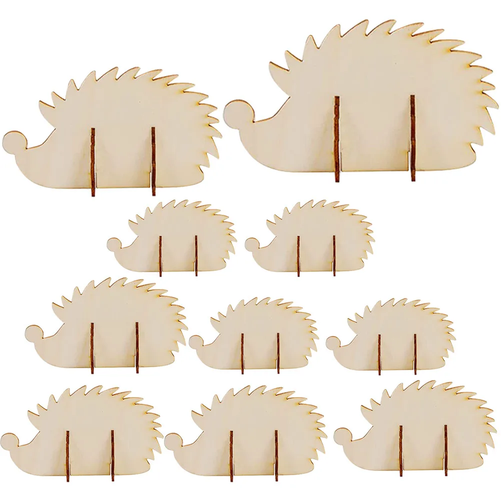 DIY Wooden Hedgehog Set Cute Tokens Craft Cutouts Unpainted Natural Material Plasterboard
DIY Wooden Hedgehog Set Cute Tokens Craft Cutouts Unpainted Natural Material Plasterboard