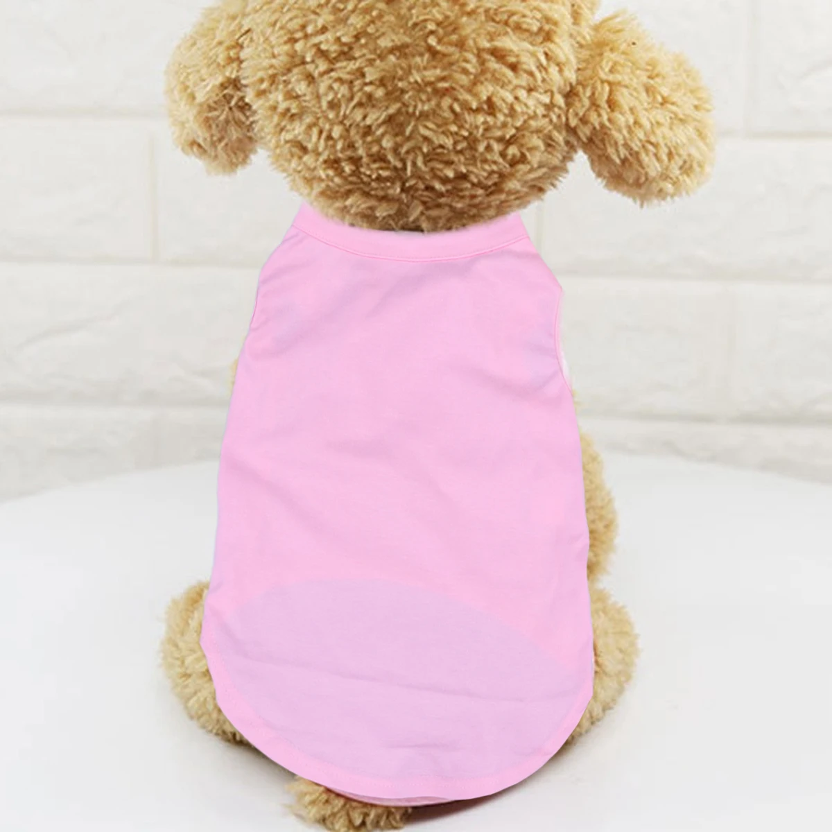 Dog T-shirt Comfortable Pet Clothing Casual Pet Dog Clothes Summer Puppy Shirt Casual Vest (Size XL, Pink)
Dog T-shirt Comfortable Pet Clothing Casual Pet Dog Clothes Summer Puppy Shirt Casual Vest (Size XL, Pink)
