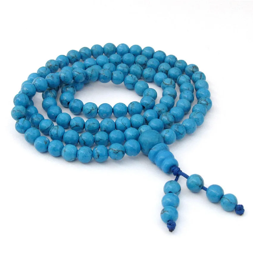 6mm Turquoise Necklace Adjustable Beaded Link Wrap Semi-precious Stones Artisan Bohemian Wear Cuff Mala
6mm Turquoise Necklace Adjustable Beaded Link Wrap Semi-precious Stones Artisan Bohemian Wear Cuff Mala