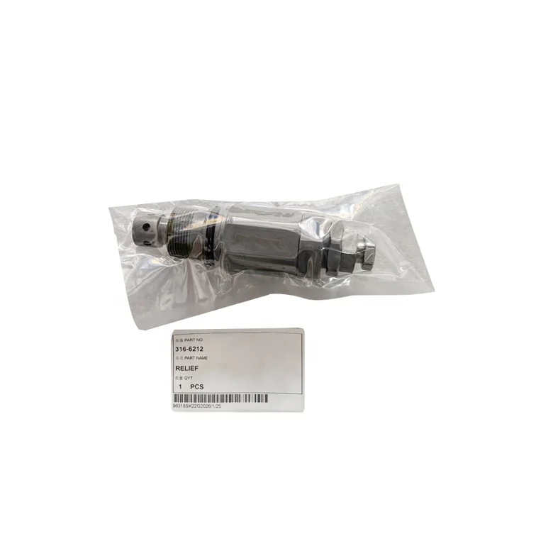 SKGM 316-6212 Excavator Spare Part 307D 308E Relief Valve 3166212 for Construction Machinery Parts
SKGM 316-6212 Excavator Spare Part 307D 308E Relief Valve 3166212 for Construction Machinery Parts