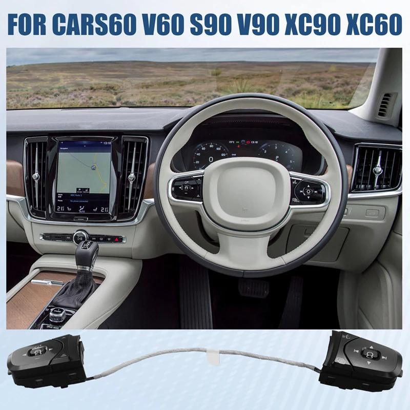 32266343 Steering Wheel Button Switch For Volvo S60 S90 V90 XC90 XC60 Multifunctional Steering Wheel Control Keys-N25R
32266343 Steering Wheel Button Switch For Volvo S60 S90 V90 XC90 XC60 Multifunctional Steering Wheel Control Keys-N25R