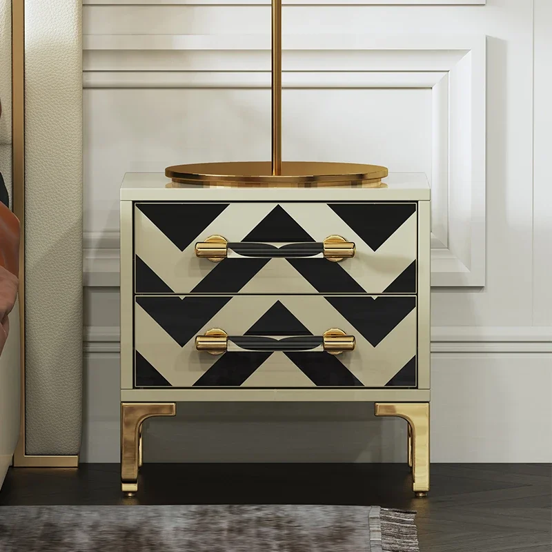 Nightstand Sets with 2 Drawers Furniture Wooden Luxury European Modern Bedside Nightstand
Nightstand Sets with 2 Drawers Furniture Wooden Luxury European Modern Bedside Nightstand