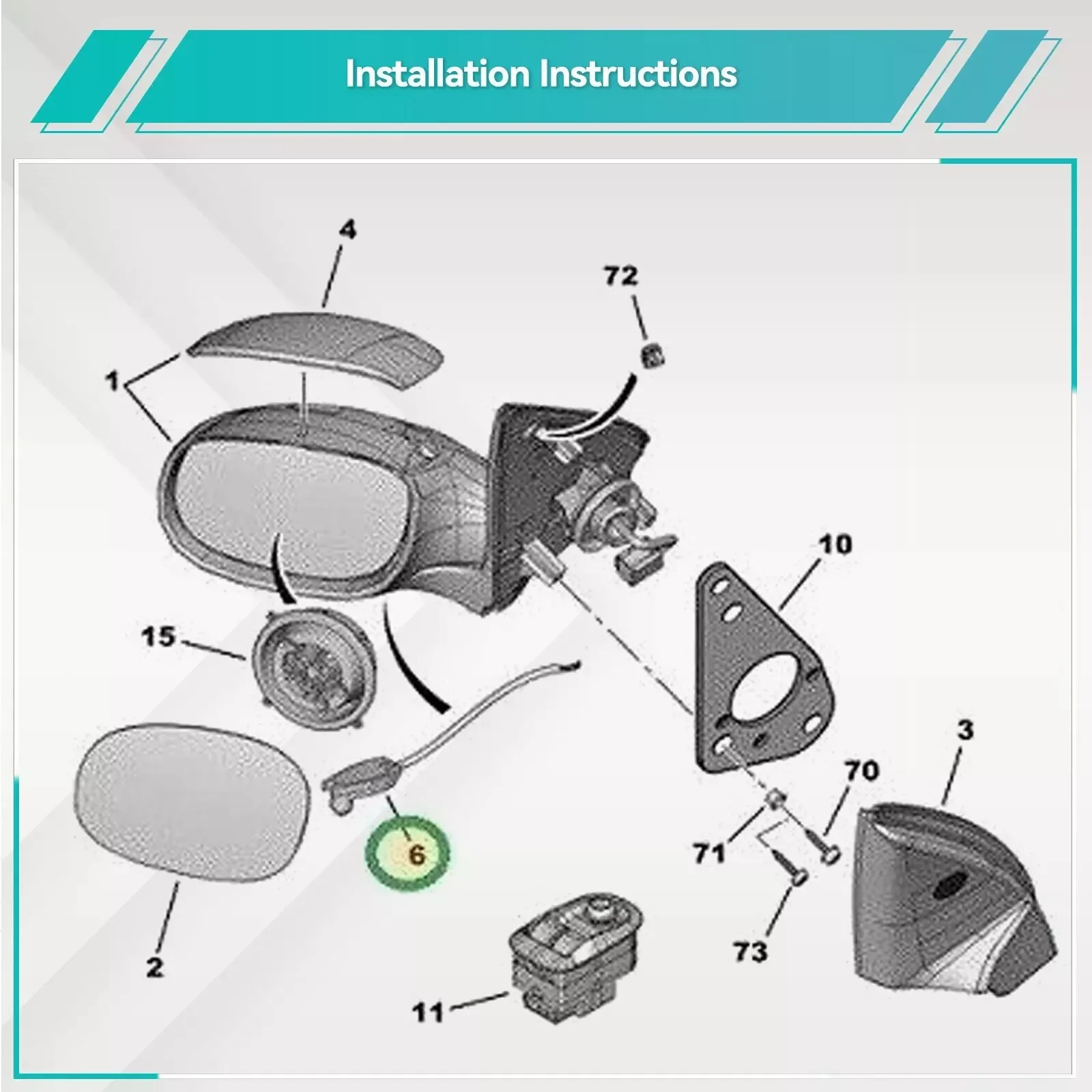 For Peugeot Citroen Fiat 6445.F9 6445f9 Outside Air Temperature Ambient Sensor Automotive Replacement 7700773858 7701033509
For Peugeot Citroen Fiat 6445.F9 6445f9 Outside Air Temperature Ambient Sensor Automotive Replacement 7700773858 7701033509