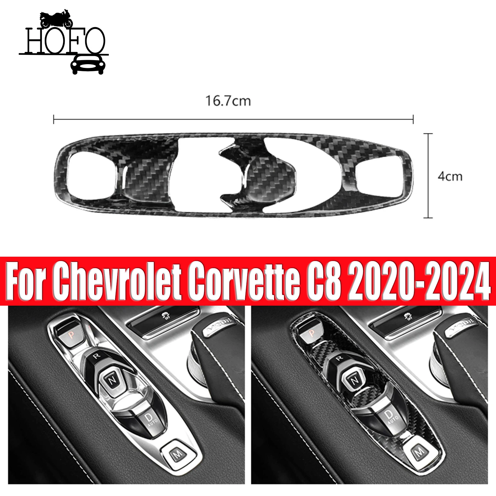 Car Console Gear Shift Button Sticker Accessories For Corvette C8 2020-2024 Gear Shift Panel Trim Cover
Car Console Gear Shift Button Sticker Accessories For Corvette C8 2020-2024 Gear Shift Panel Trim Cover