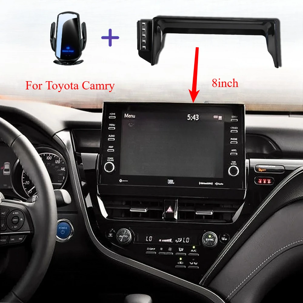 For Toyota Camry car Phone Holder XV70 2021 2022 2023 2024 8" Screen Fixed Base Wireless Charging
For Toyota Camry car Phone Holder XV70 2021 2022 2023 2024 8" Screen Fixed Base Wireless Charging