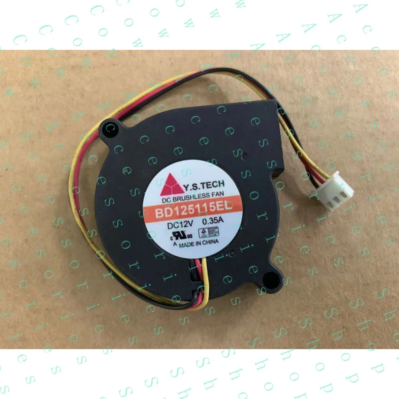 PP+ 1X 3-wire large air volume blower cooling fan 5015 BD125115EL 12V 0.35A
PP+ 1X 3-wire large air volume blower cooling fan 5015 BD125115EL 12V 0.35A