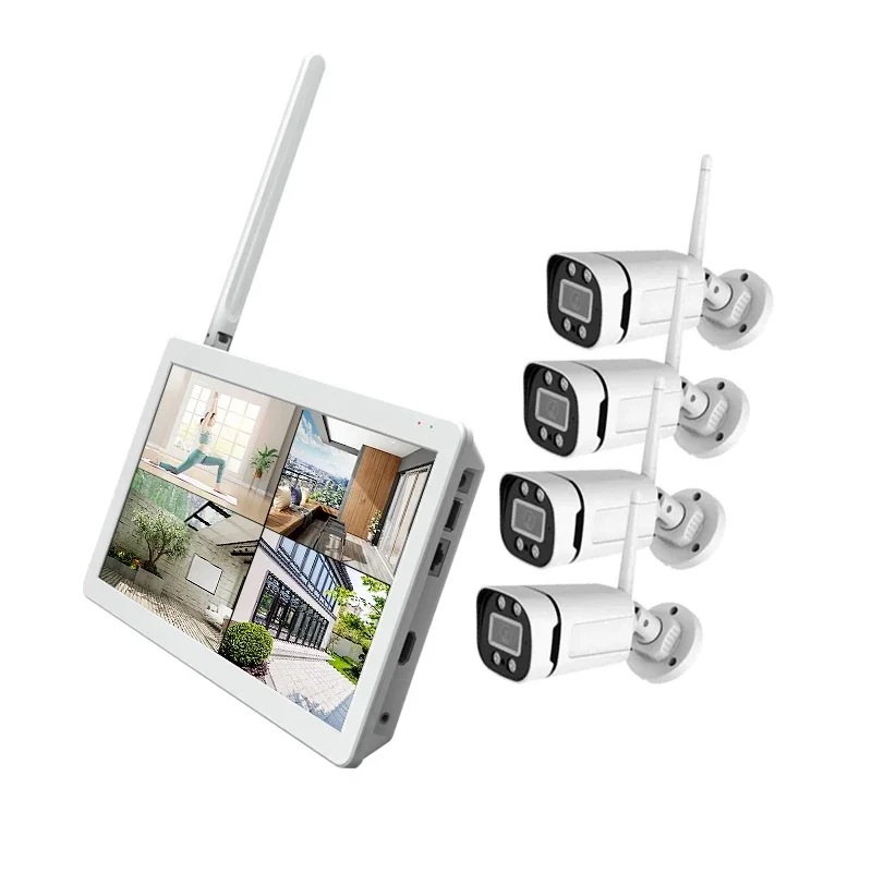 High Quality 10.1 Inch 2MP DC 12V Wireless CCTV Security Camera System IP66 Waterproof All-in-One Home Surveillance Wifi Cloud
High Quality 10.1 Inch 2MP DC 12V Wireless CCTV Security Camera System IP66 Waterproof All-in-One Home Surveillance Wifi Cloud