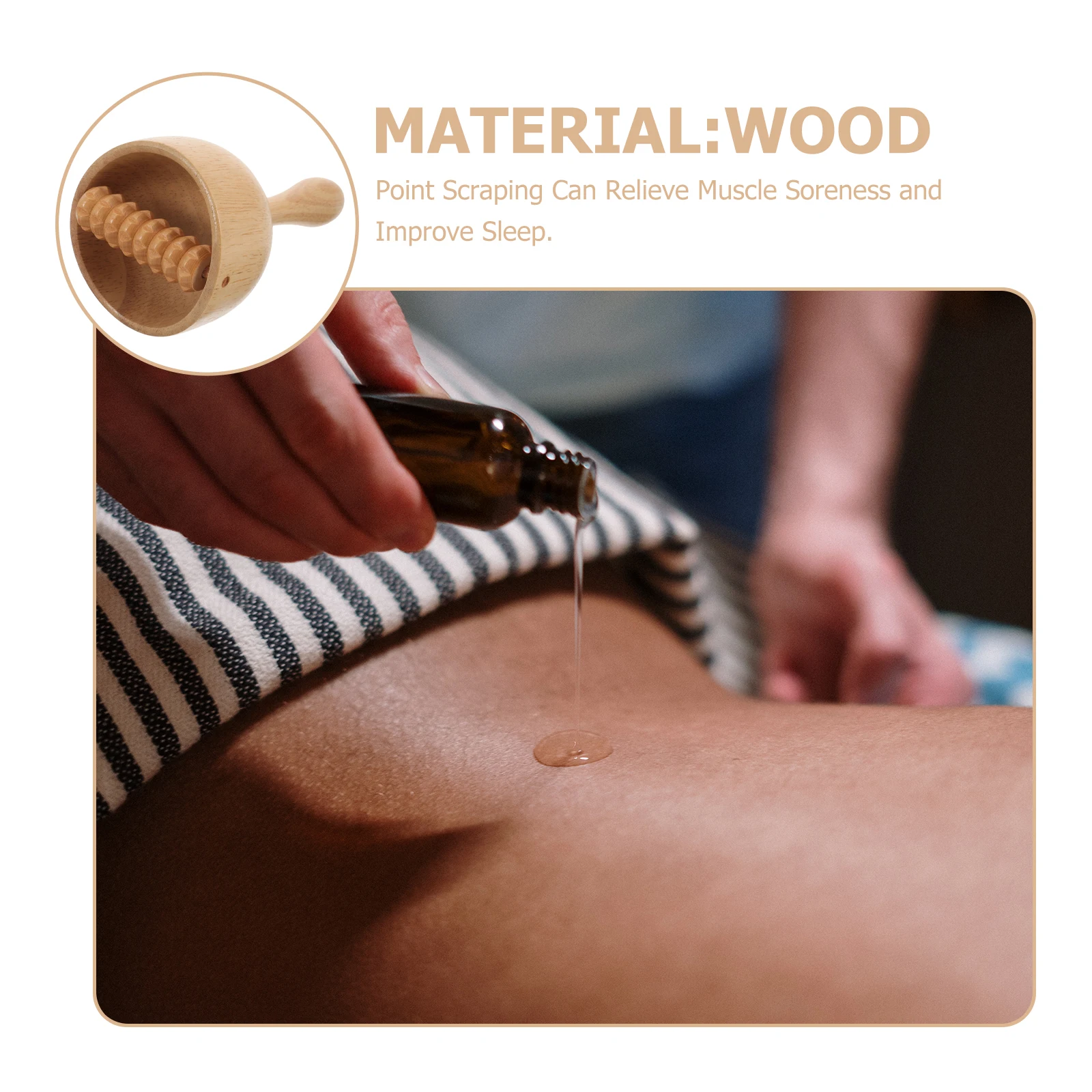 Back Scraper Cup-shaped Wood Massager Sensitive Areas Scraping Tool Portable Cupping Facial Stick Massage Relaxation Therapy
Back Scraper Cup-shaped Wood Massager Sensitive Areas Scraping Tool Portable Cupping Facial Stick Massage Relaxation Therapy