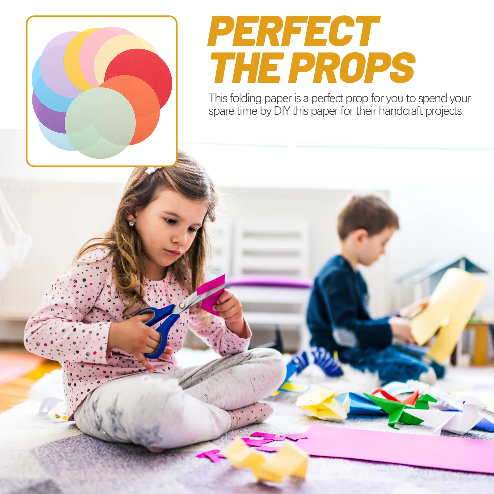 200 Pcs Colorful Paper Flower Balls Folding Craft Making DIY Handicraft Material Supplies Watercolor
200 Pcs Colorful Paper Flower Balls Folding Craft Making DIY Handicraft Material Supplies Watercolor