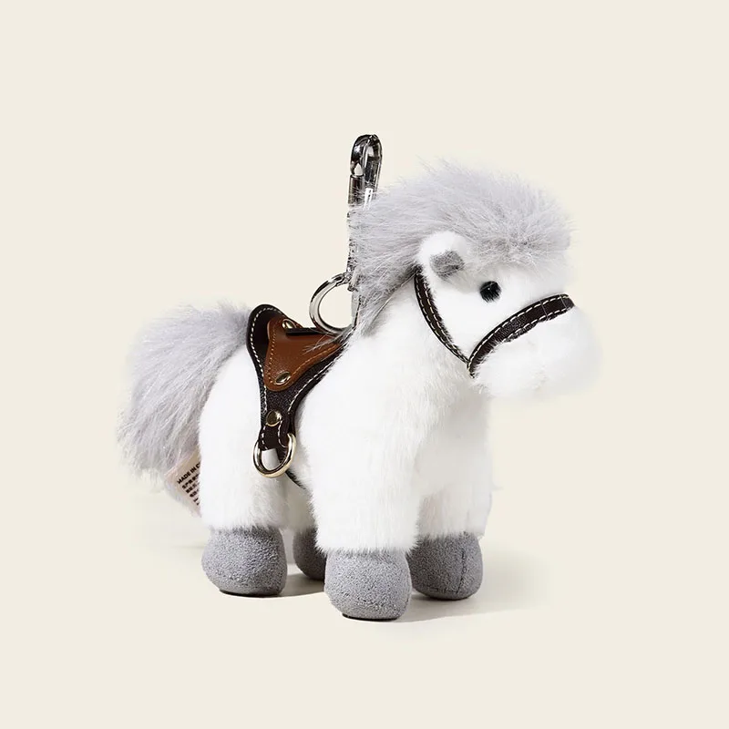 Cute Horse Plush Keychain Soft Fluffy Stuffed Animal Pony Toy with Saddle Bag Pendant for Backpack Key Holder Kids Gift Fluffy
Cute Horse Plush Keychain Soft Fluffy Stuffed Animal Pony Toy with Saddle Bag Pendant for Backpack Key Holder Kids Gift Fluffy