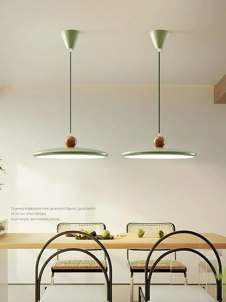 Restaurant chandelier Nordic cream style UFO bar island table light modern simple French dining table dining room lamps
Restaurant chandelier Nordic cream style UFO bar island table light modern simple French dining table dining room lamps