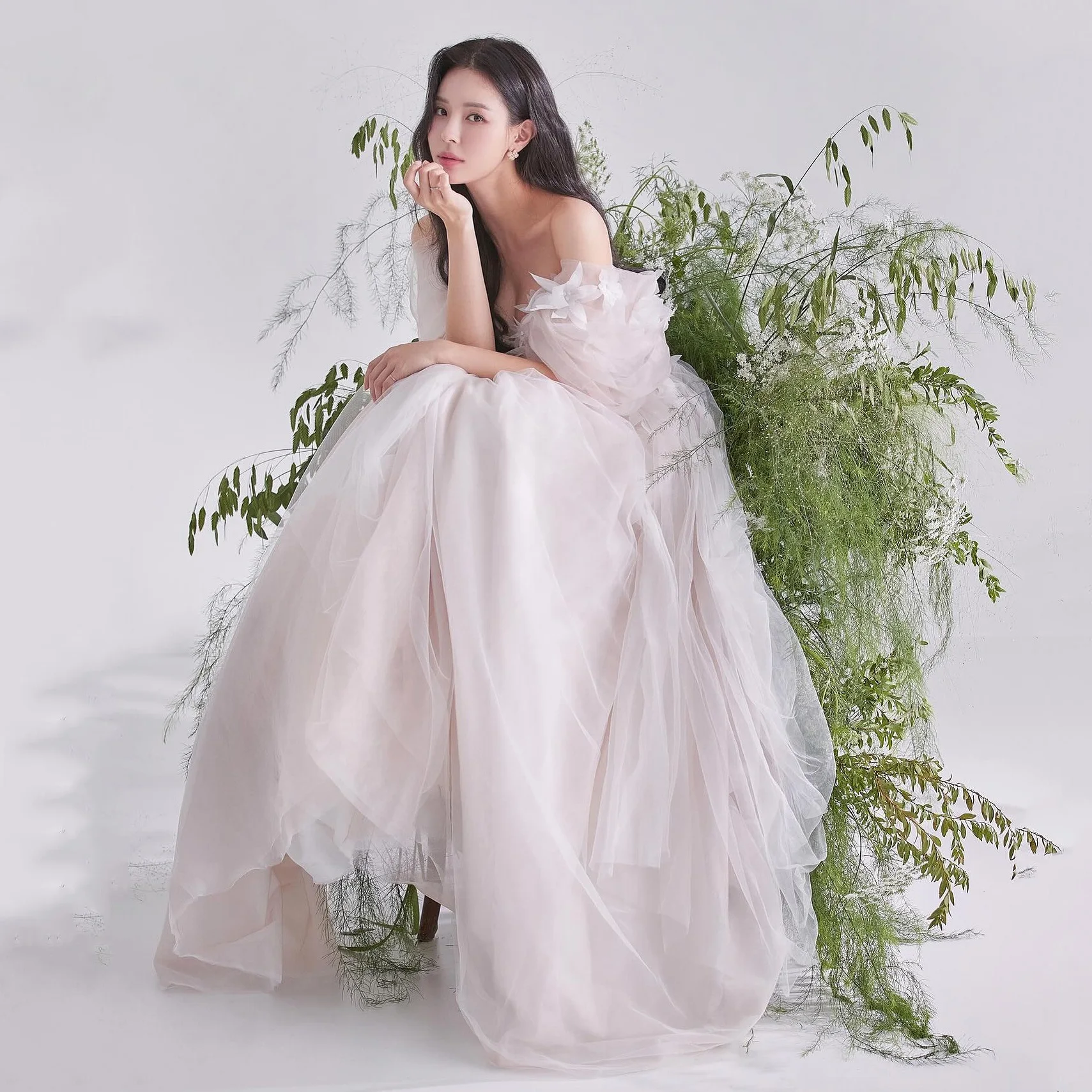 Bafftafe Simple Tulle Korea Bride Wedding Photo Shoot Dresses Flower Formal Party Prom Gowns Women Special Occasion Bridal Gowns
Bafftafe Simple Tulle Korea Bride Wedding Photo Shoot Dresses Flower Formal Party Prom Gowns Women Special Occasion Bridal Gowns