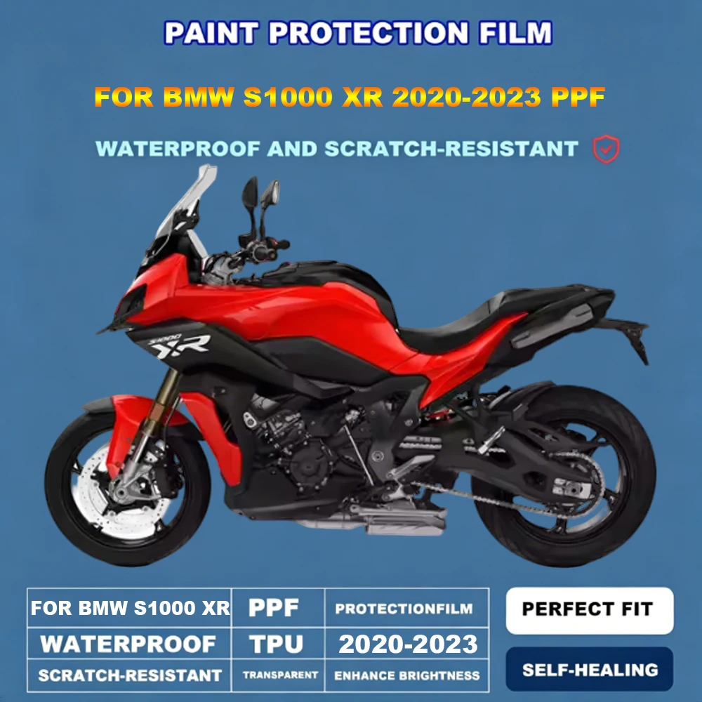 For BMW S1000XR 2020-2023 Motorcycle TPU Protective Film Invisible Car Cover S1000 XR Fairing Invisible Set Body Protection Film
For BMW S1000XR 2020-2023 Motorcycle TPU Protective Film Invisible Car Cover S1000 XR Fairing Invisible Set Body Protection Film