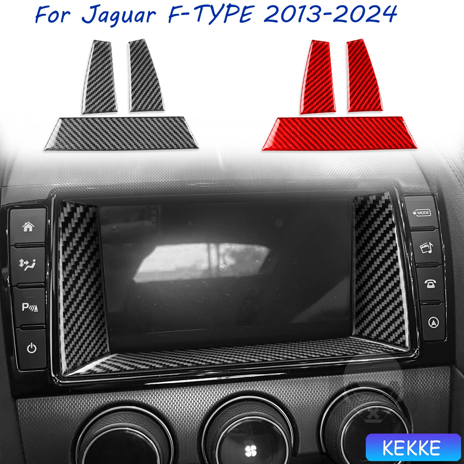 For Jaguar F-TYPE 2013-2024 Carbon Fiber Central Control Navigation Car Interior Accessories Cover Tuning Decorative Stickers
For Jaguar F-TYPE 2013-2024 Carbon Fiber Central Control Navigation Car Interior Accessories Cover Tuning Decorative Stickers
