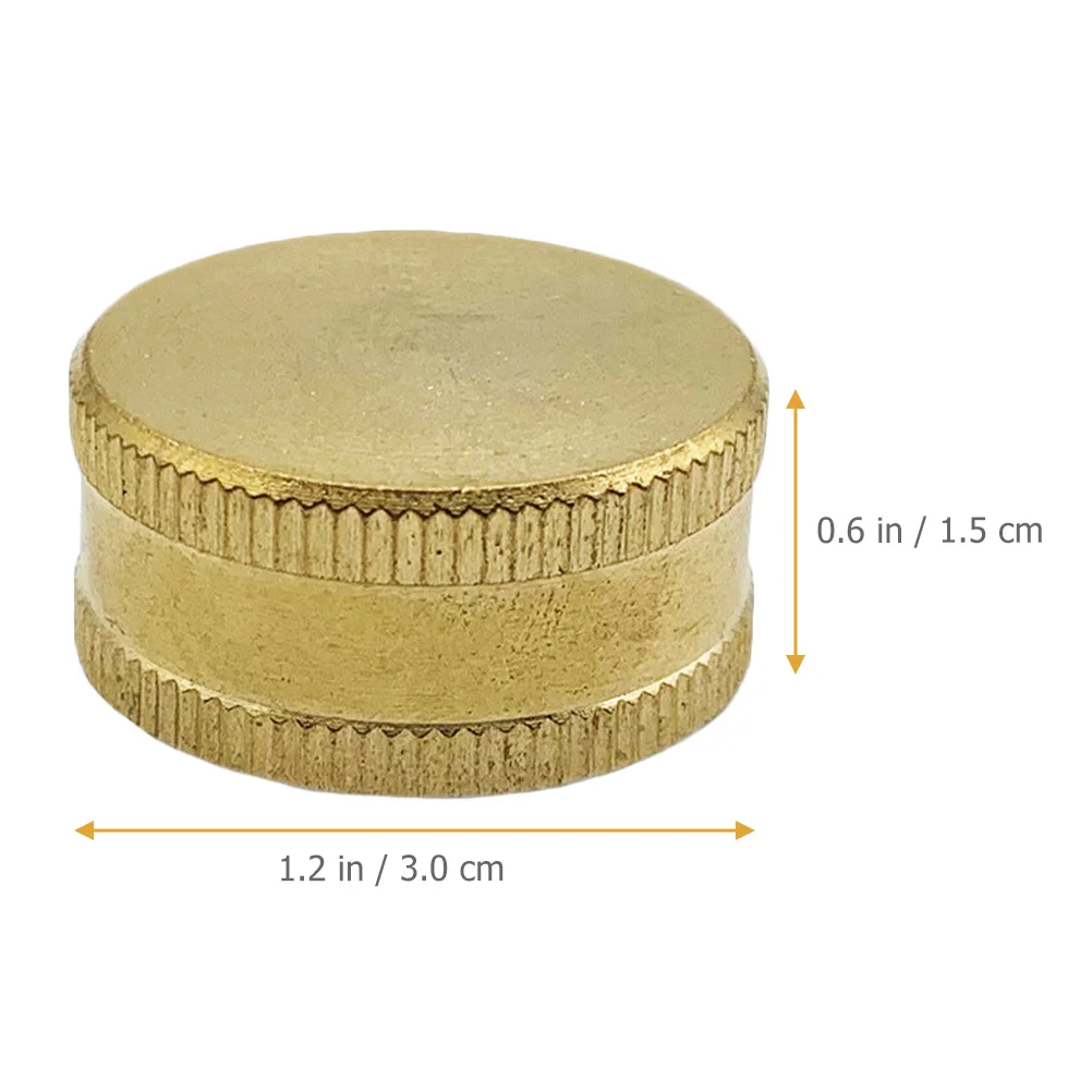 4pcs 3/4" Brass End Cap For Garden Hose Female Thread Connector Leak-Proof Water Spigot Adapter Outdoor Faucet Hose Fittings
4pcs 3/4" Brass End Cap For Garden Hose Female Thread Connector Leak-Proof Water Spigot Adapter Outdoor Faucet Hose Fittings