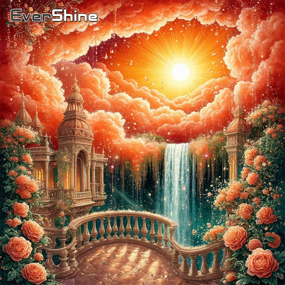 Evershine Full Drill Diamond Mosaic Castle Landscape 5D Clouds Embroidery Waterfall DIY Rhinestones Painting Rose Home Decor
Evershine Full Drill Diamond Mosaic Castle Landscape 5D Clouds Embroidery Waterfall DIY Rhinestones Painting Rose Home Decor