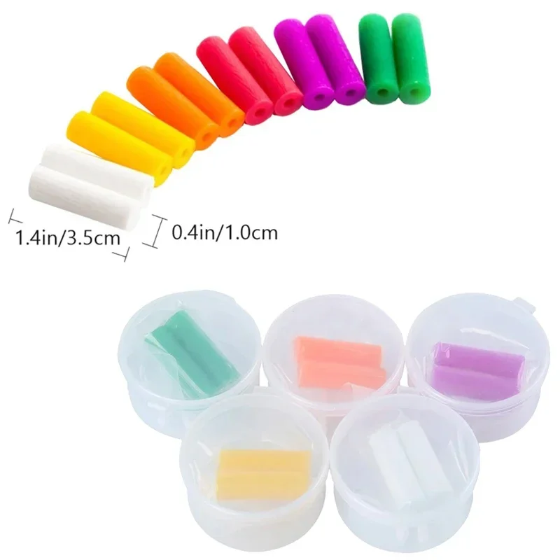 2Pcs/bag Tooth Chew Aligners Chewies Orthodontic Invisible Retainer Seater Teeth Alinger Mulit Color Fruit Flavor Dentist Tool
2Pcs/bag Tooth Chew Aligners Chewies Orthodontic Invisible Retainer Seater Teeth Alinger Mulit Color Fruit Flavor Dentist Tool