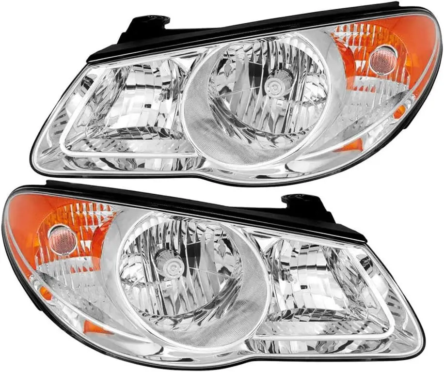 OE Style Replacement Headlights Assembly Compatible with Hyundai 2007-2009 Elantra Sedans Only [ HY2502138 921012H050 HY2503138
OE Style Replacement Headlights Assembly Compatible with Hyundai 2007-2009 Elantra Sedans Only [ HY2502138 921012H050 HY2503138