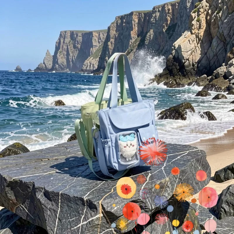 Japanese Style Cute Student Class Tutoring Bag Backpack Sweet Women's Versatile Large Capacity Satchel Handbag Crossbody Bags
Japanese Style Cute Student Class Tutoring Bag Backpack Sweet Women's Versatile Large Capacity Satchel Handbag Crossbody Bags