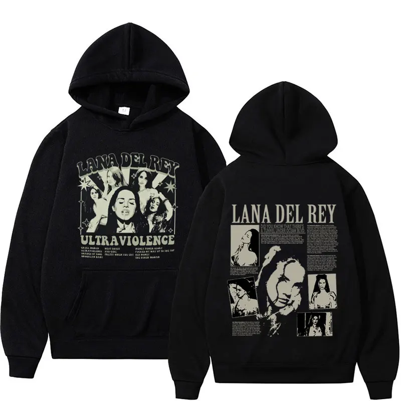 Singer Lana Del Rey Hoodies Ultraviolence Music Album Hooded Men Women's Clothes Fashion Vintage Oversized Sweatshirt Streetwear
Singer Lana Del Rey Hoodies Ultraviolence Music Album Hooded Men Women's Clothes Fashion Vintage Oversized Sweatshirt Streetwear