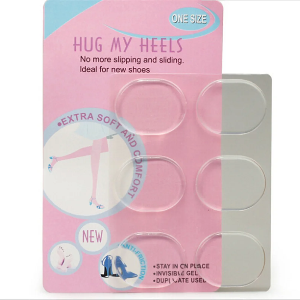 6 Pcs Silicone Heel Pads Premium Cushioning Protect Feet Blister Scratch Rub Hurt Shoes Foot Care Tool Gel Pad Beauty Health
6 Pcs Silicone Heel Pads Premium Cushioning Protect Feet Blister Scratch Rub Hurt Shoes Foot Care Tool Gel Pad Beauty Health