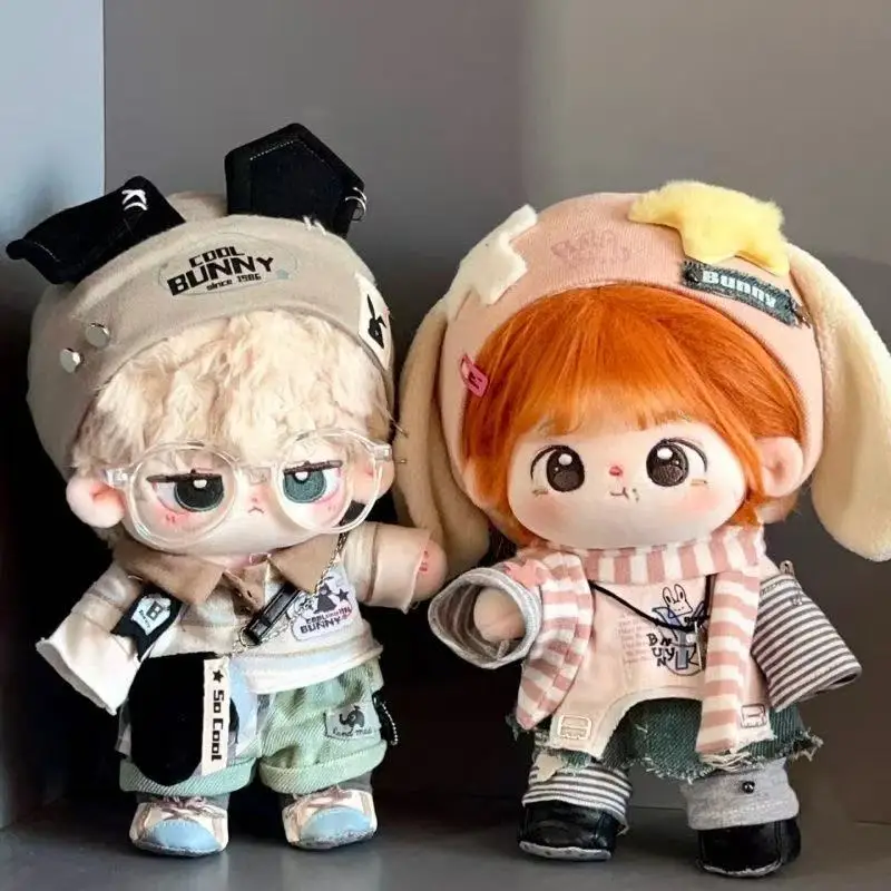 20cm Cotton Doll Clothes Stuffed Cotton Doll Headwear Y2K Idol Dolls Rabbit Dress Up Outfit Doll Accessories
20cm Cotton Doll Clothes Stuffed Cotton Doll Headwear Y2K Idol Dolls Rabbit Dress Up Outfit Doll Accessories