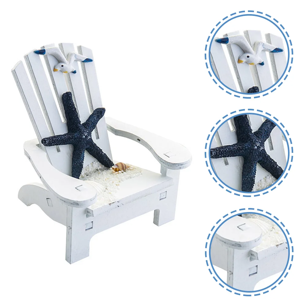 2 Pcs Mini Beach Chair Mediterranean Style Home Office Desk Decor Wooden Model Toy Furniture Nautical Theme Miniature Chairs
2 Pcs Mini Beach Chair Mediterranean Style Home Office Desk Decor Wooden Model Toy Furniture Nautical Theme Miniature Chairs