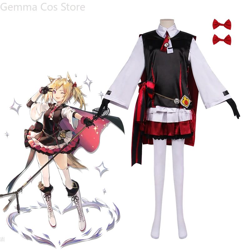 Game Arknights Franka Cosplay Costume Women Cute Dress Halloween Carnival Uniforms Full Set
Game Arknights Franka Cosplay Costume Women Cute Dress Halloween Carnival Uniforms Full Set