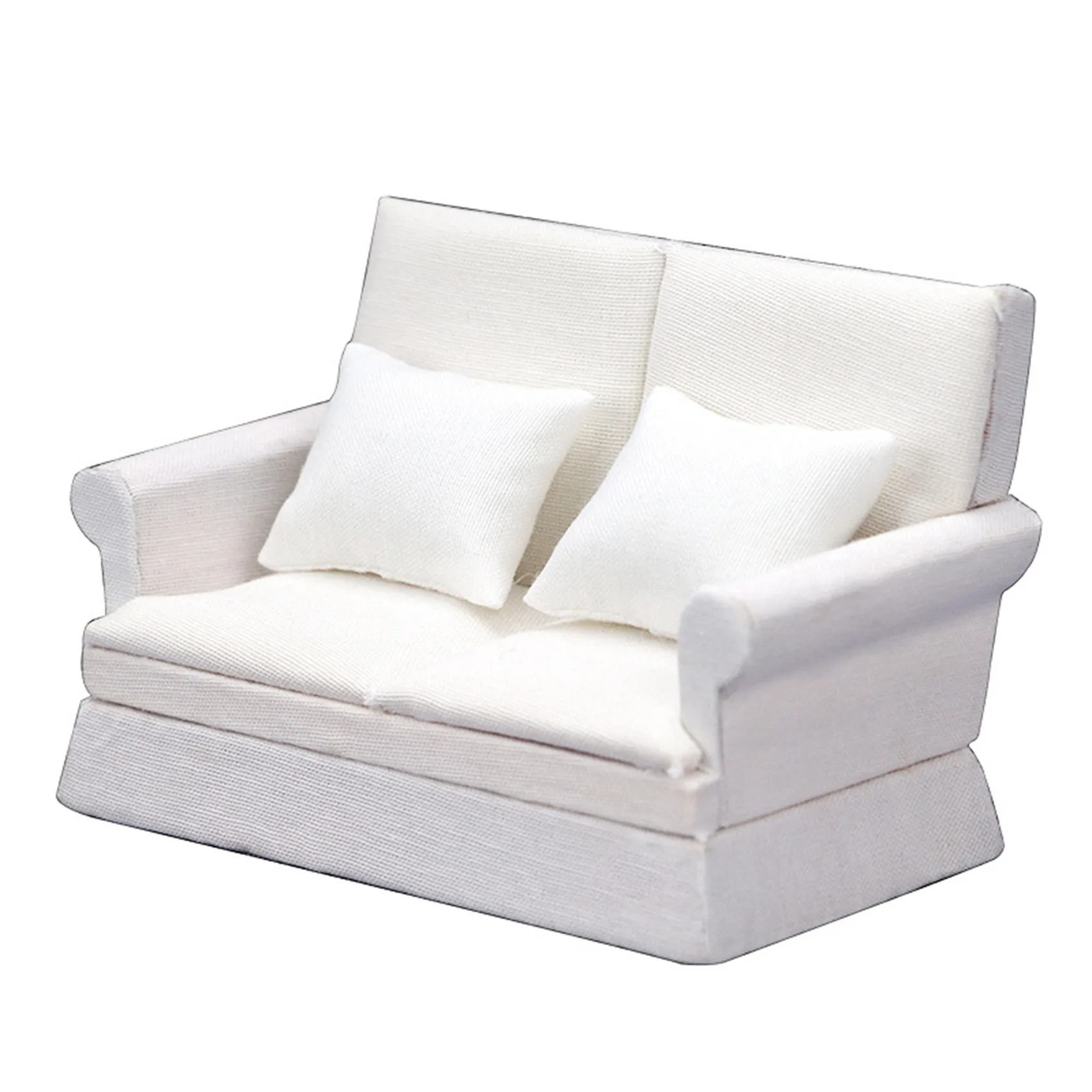 1/12 Scale Couch Miniature Large Sofa with Pillow Decor Furniture Model for Living Room Gift
1/12 Scale Couch Miniature Large Sofa with Pillow Decor Furniture Model for Living Room Gift