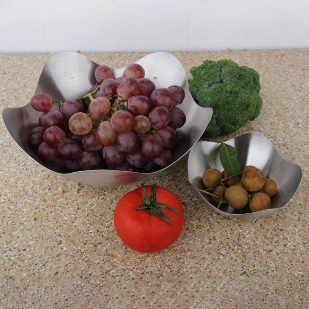 Stainless Steel Tray Creative Snack Dish Bowl Dried Fruits Food Tableware Dried Fruits Dish Bowl Kitchen Decorative Plate
Stainless Steel Tray Creative Snack Dish Bowl Dried Fruits Food Tableware Dried Fruits Dish Bowl Kitchen Decorative Plate