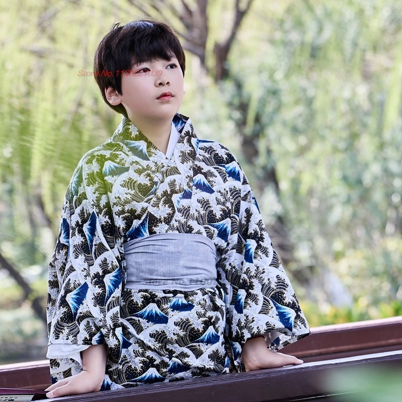 2026 vintage costume japanese children traditional kimono robe+belt national flower print stage performance photography wear
2026 vintage costume japanese children traditional kimono robe+belt national flower print stage performance photography wear