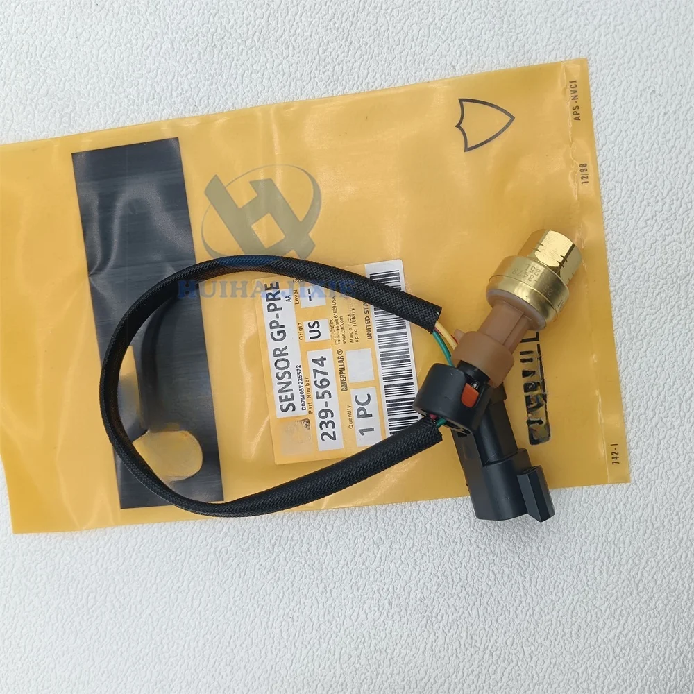 239-3478 Oil Pressure Sensor 2393478 For Caterpillar 345C 345D 349D Excavator 239-5674 2395674 Sensor GP.Speed for Caterpillar
239-3478 Oil Pressure Sensor 2393478 For Caterpillar 345C 345D 349D Excavator 239-5674 2395674 Sensor GP.Speed for Caterpillar