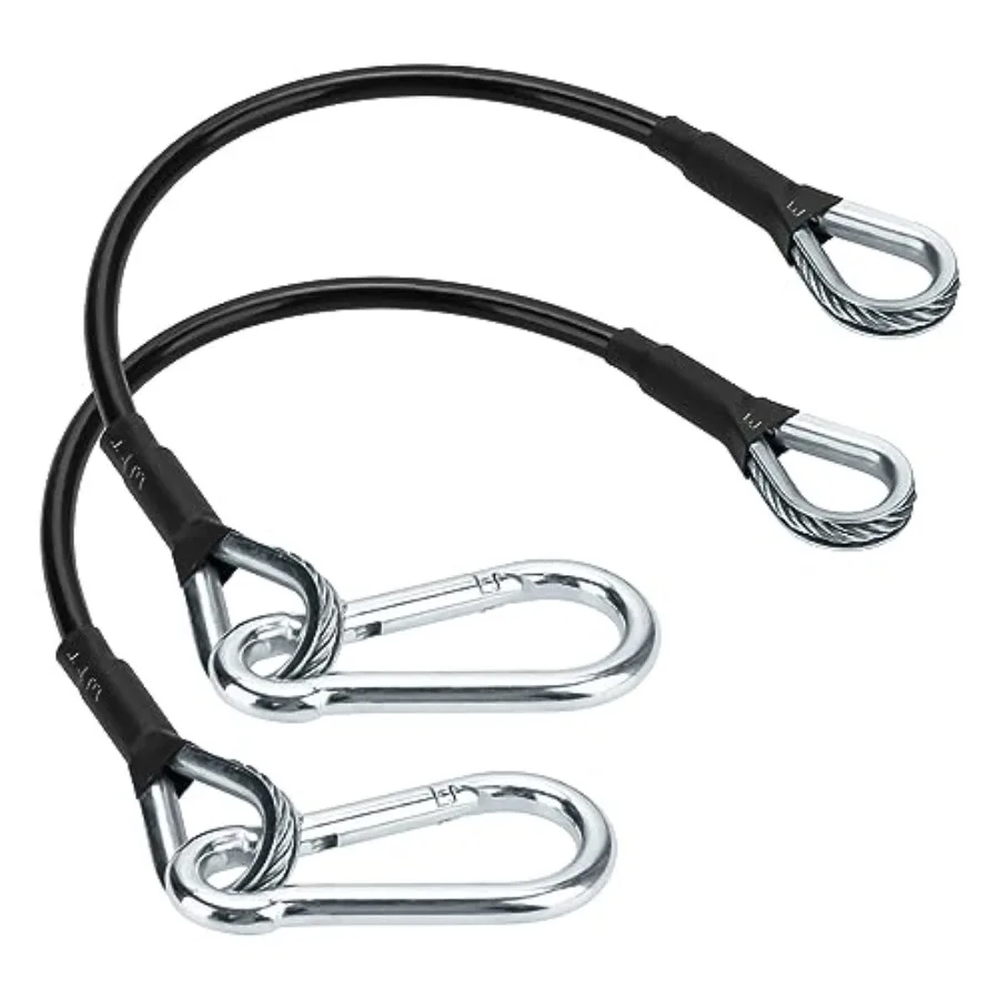 10" Gym Cable Extension Compatible with Bowflex Home Gym Accessories, for LAT/Tricep Pull Down and Leg Extensions Machine
10" Gym Cable Extension Compatible with Bowflex Home Gym Accessories, for LAT/Tricep Pull Down and Leg Extensions Machine