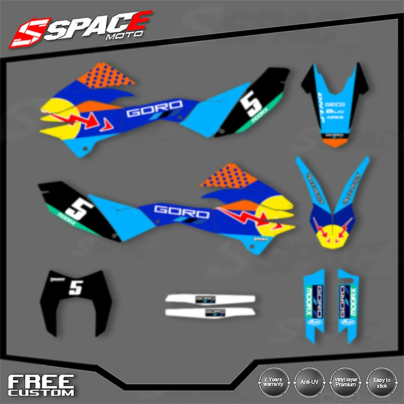 SPACE Custom Motorcycle Graphics For KTM 2012 2013 2014 2015 2016 2017 2018 SMC-R690 Decal Stickers Kits 002
SPACE Custom Motorcycle Graphics For KTM 2012 2013 2014 2015 2016 2017 2018 SMC-R690 Decal Stickers Kits 002